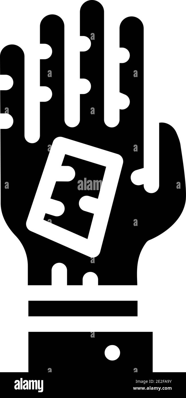 alternative energy glyph icon vector illustration black Stock Vector ...