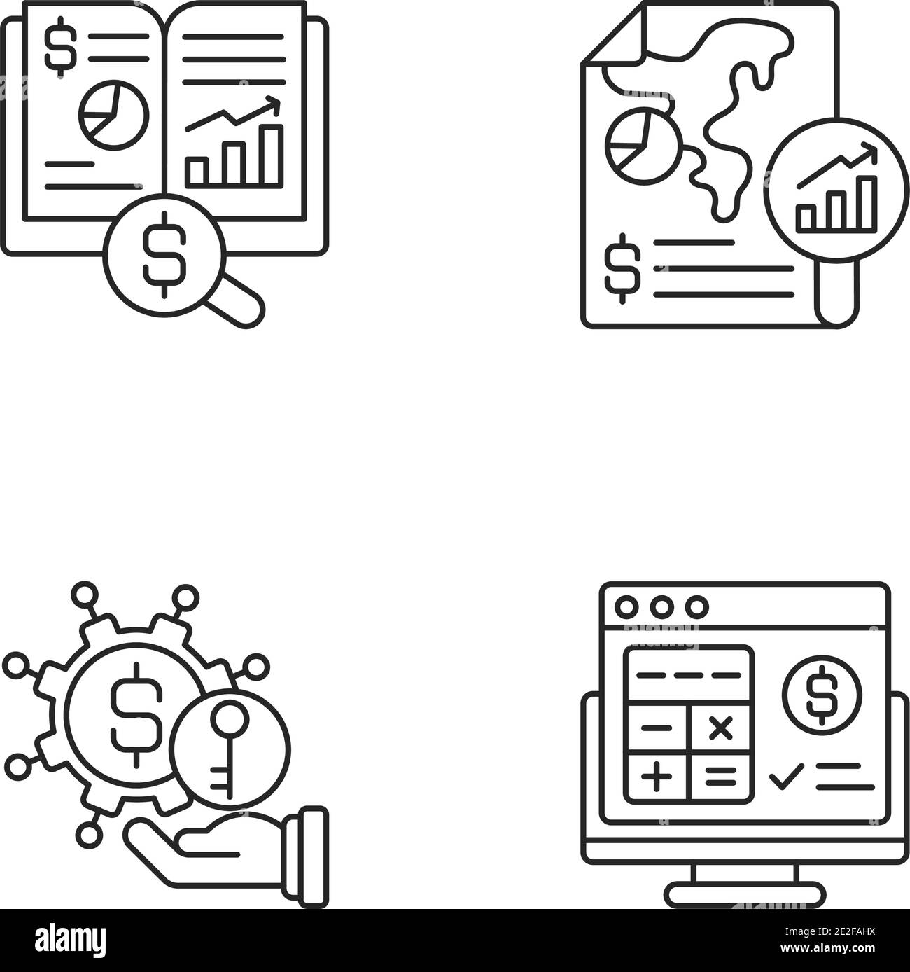 Accounting calculate Black and White Stock Photos & Images - Alamy