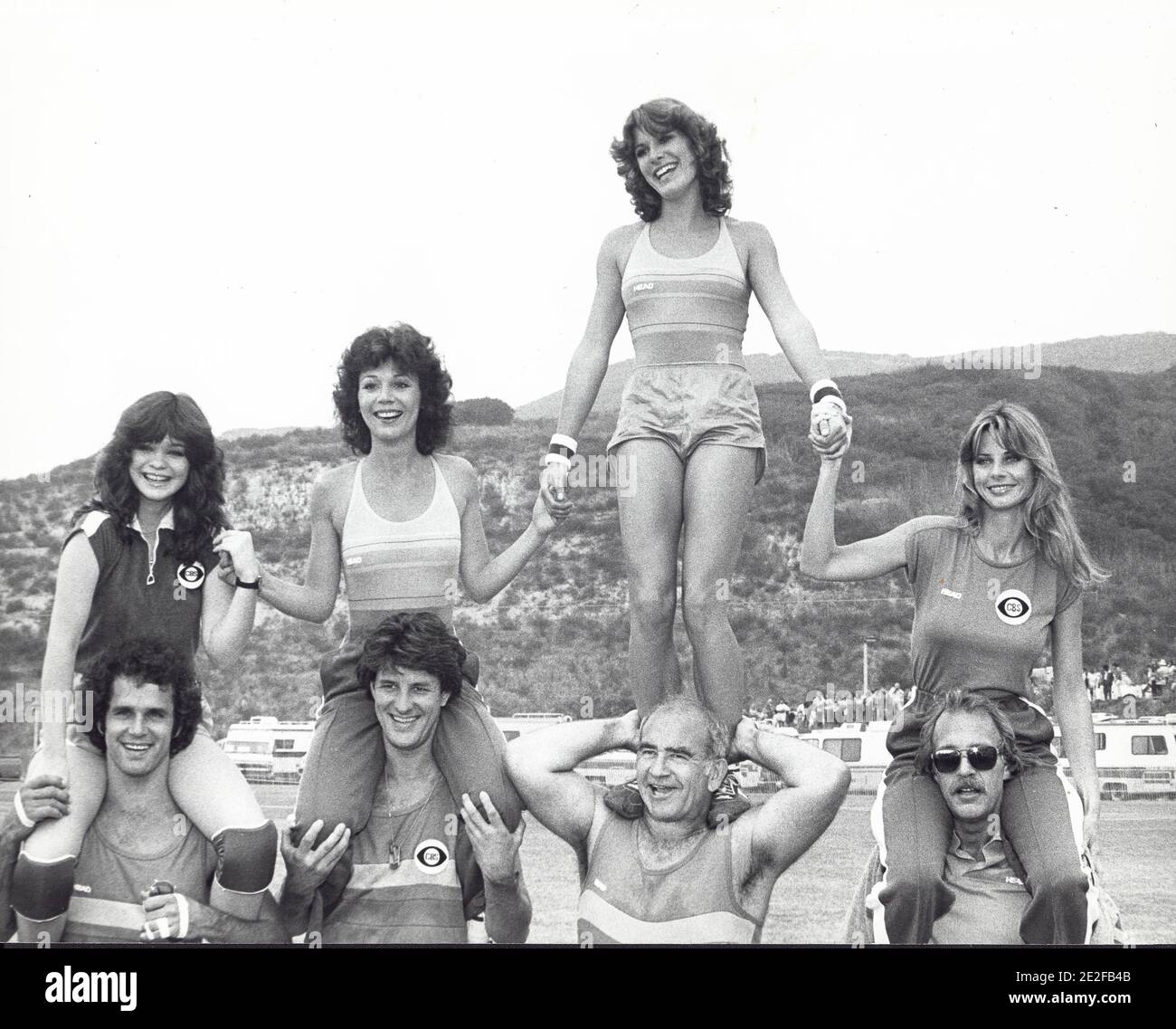 GREGORY HARRISON At Battle Network Stars In Malibu California 1979 