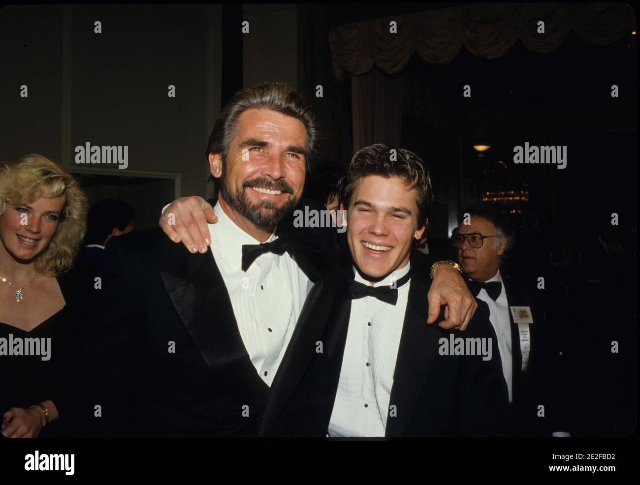 JAMES BROLIN with son Josh Brolin f3756 Credit: Ralph Dominguez/MediaPunch Stock Photo