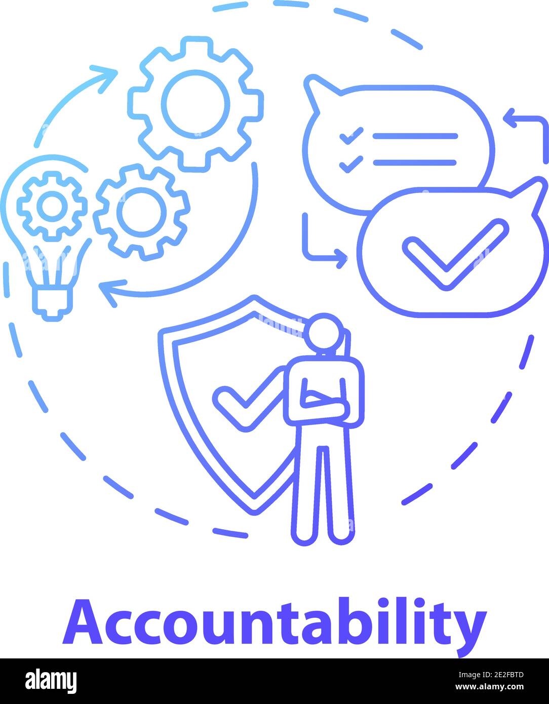 Accountability concept icon Stock Vector Image & Art - Alamy