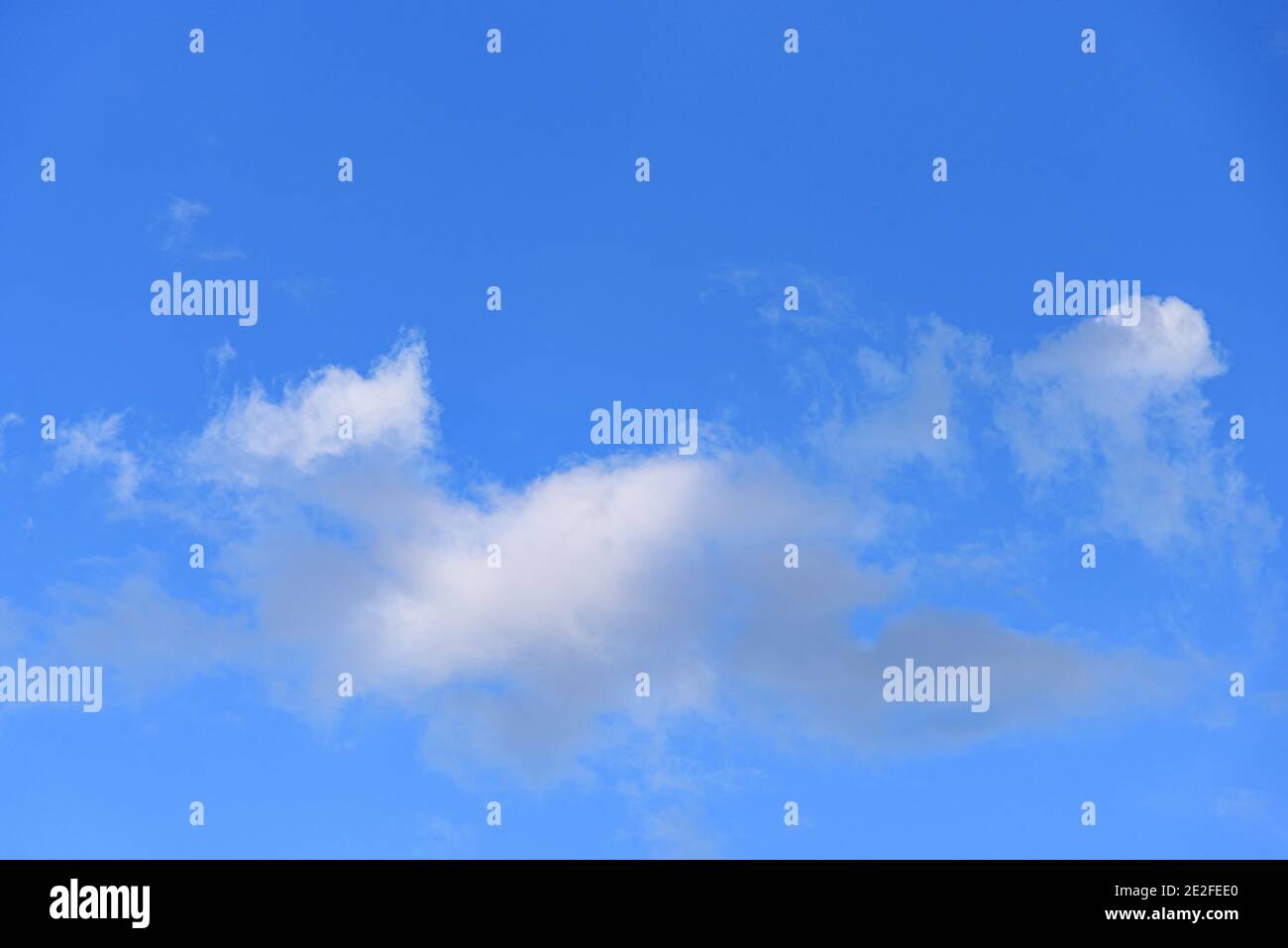 White clouds against blue sky for a background Stock Photo - Alamy