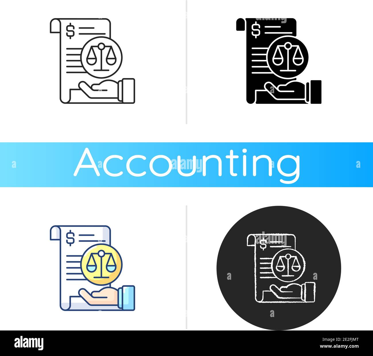 Balance sheet icon Stock Vector Image & Art - Alamy