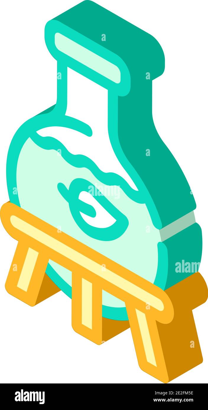 laboratory production bio fuel isometric icon vector illustration Stock ...