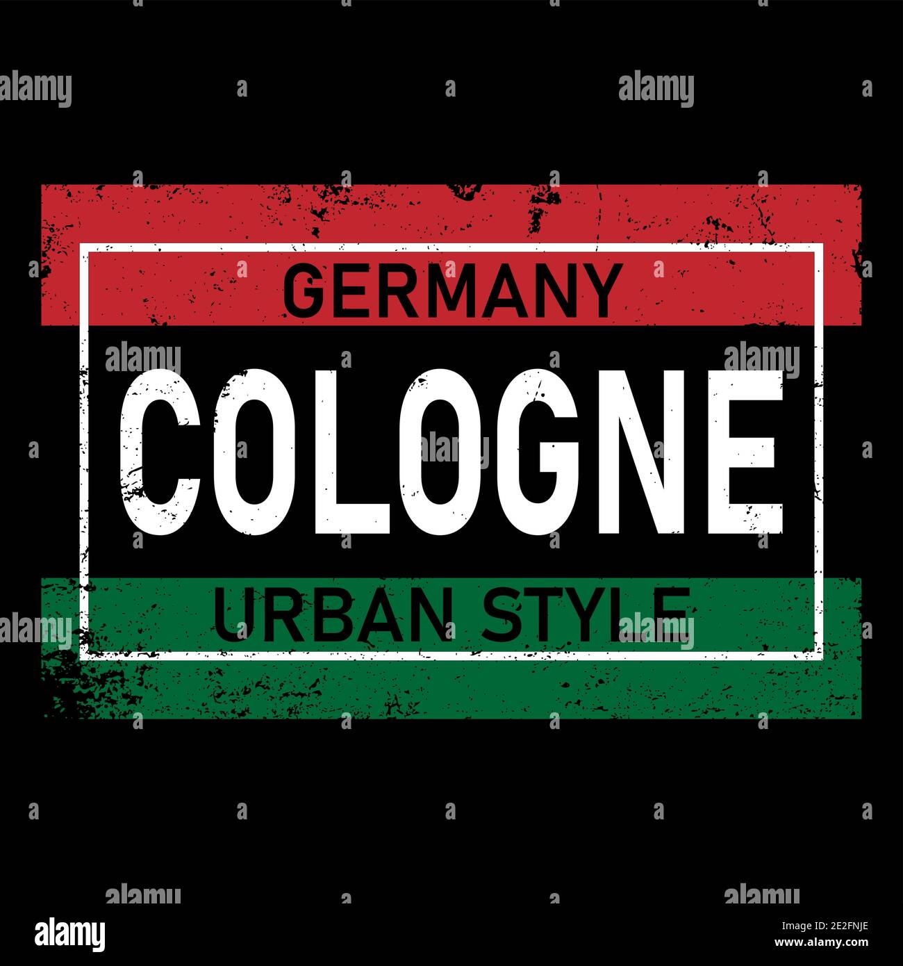 cologne, text design. Vector Typography poster. Usable as background