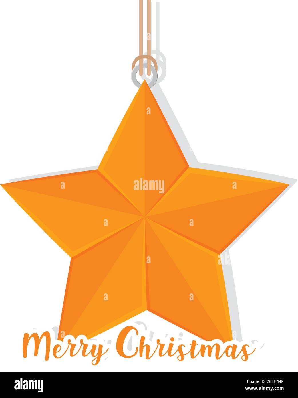 Christmas card with a christmas star - Vector Stock Vector Image & Art ...