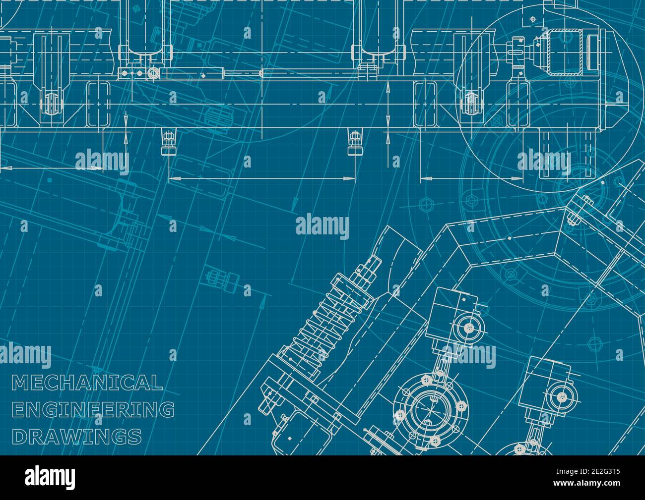 Computer aided design systems. Technical illustrations, backgrounds ...