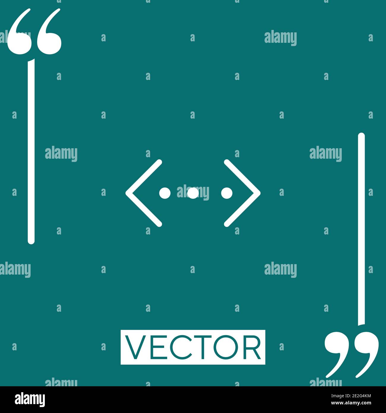 ethernet vector icon Linear icon. Editable stroke line Stock Vector