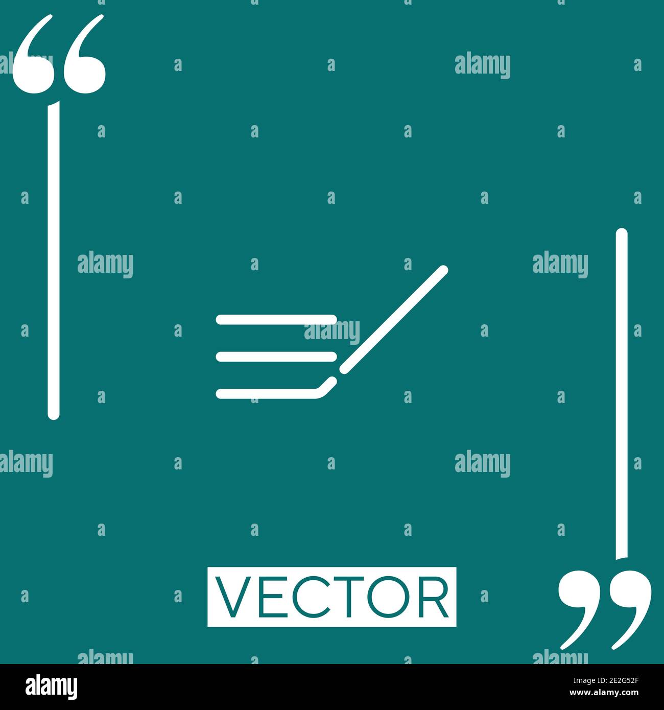 justified text vector icon Linear icon. Editable stroke line Stock ...