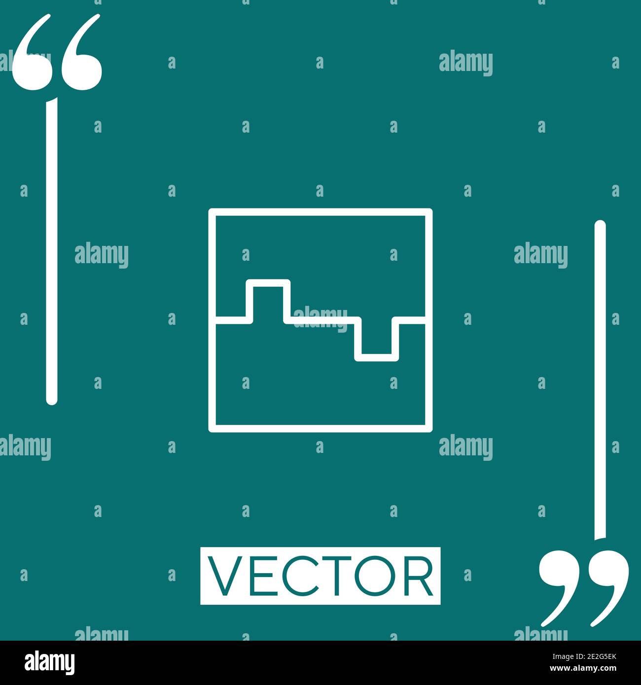 workflow vector icon Linear icon. Editable stroke line Stock Vector ...