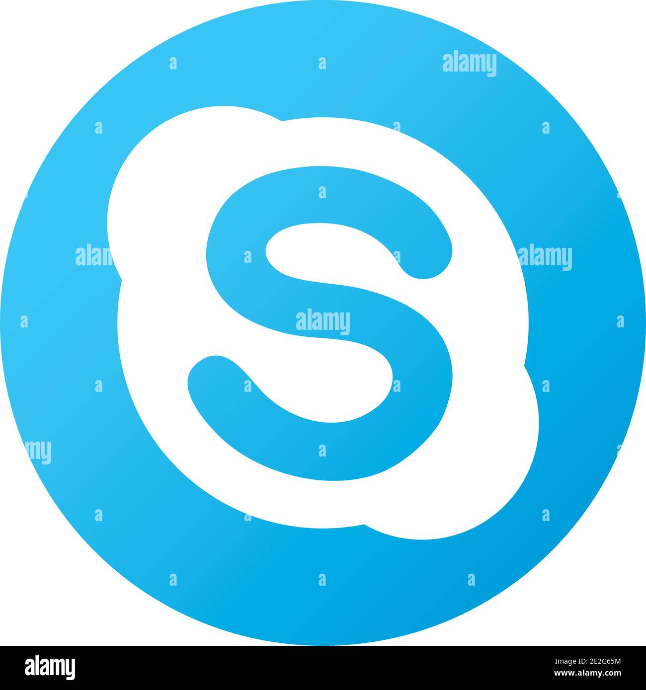 skype logo green