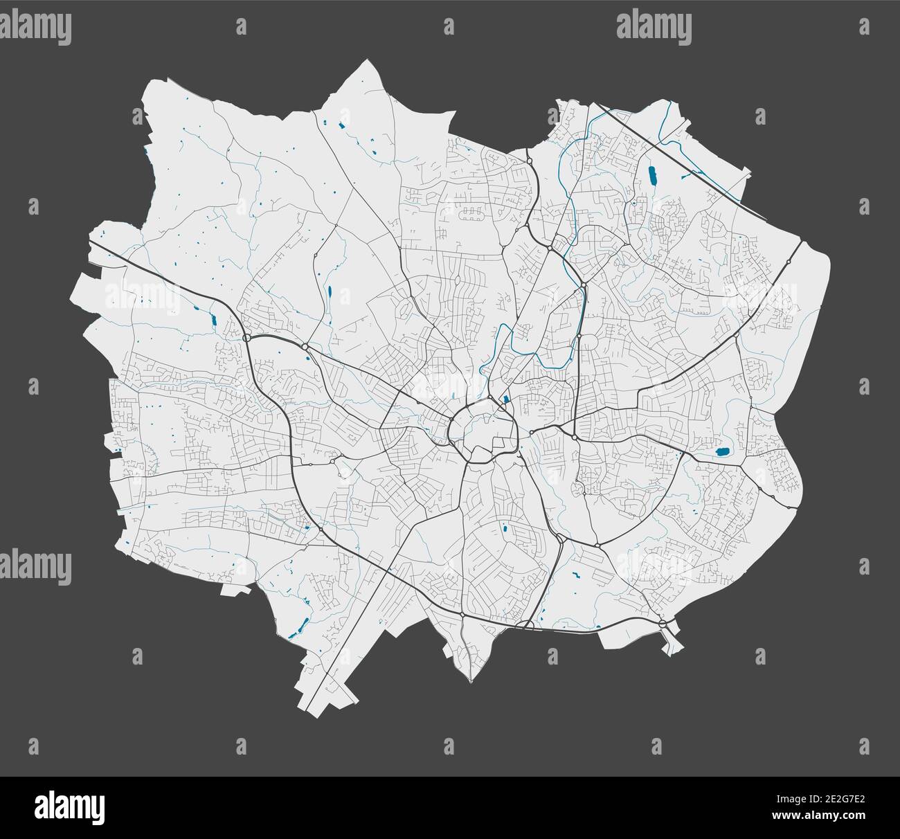 Road Map Of Coventry