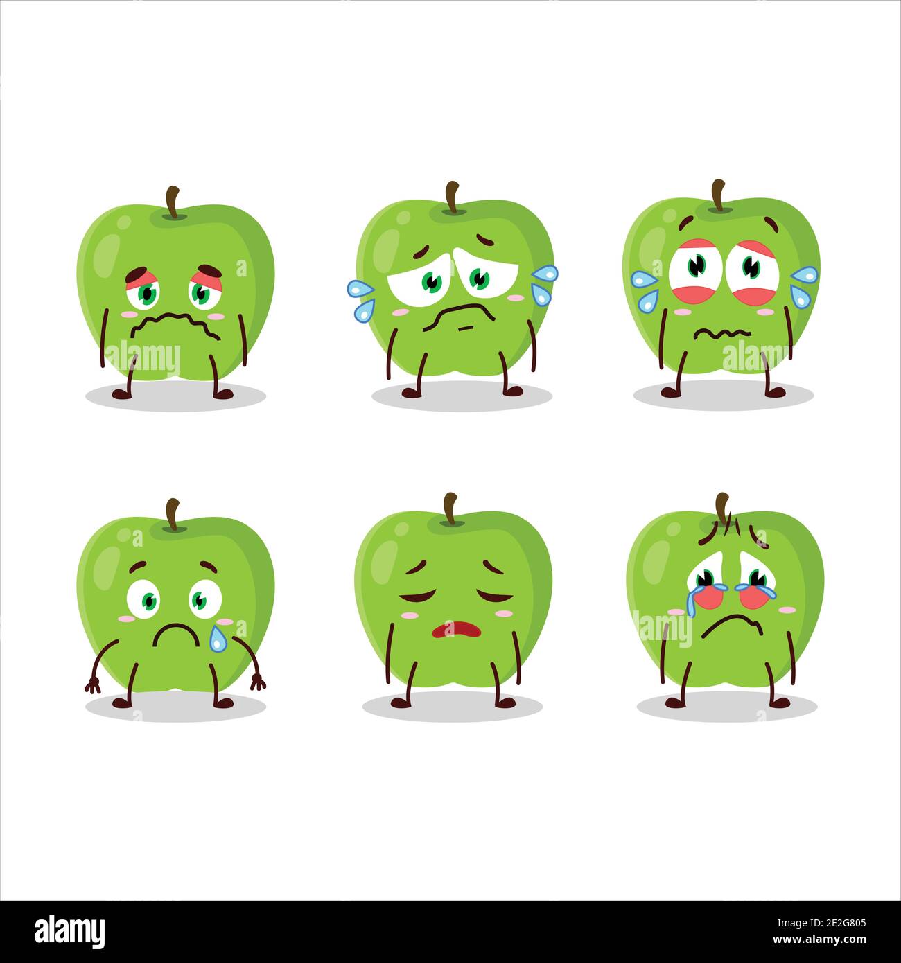 New apple orchard Stock Vector Images - Alamy
