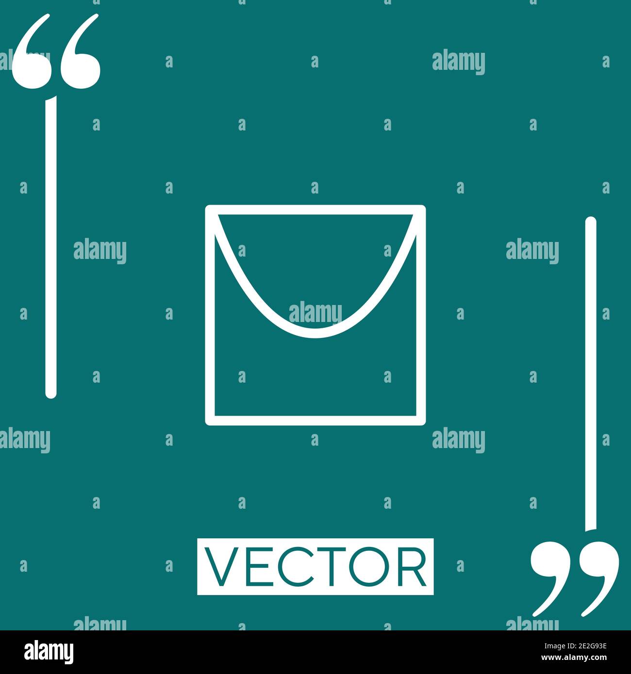 hang vector icon Linear icon. Editable stroke line Stock Vector Image ...