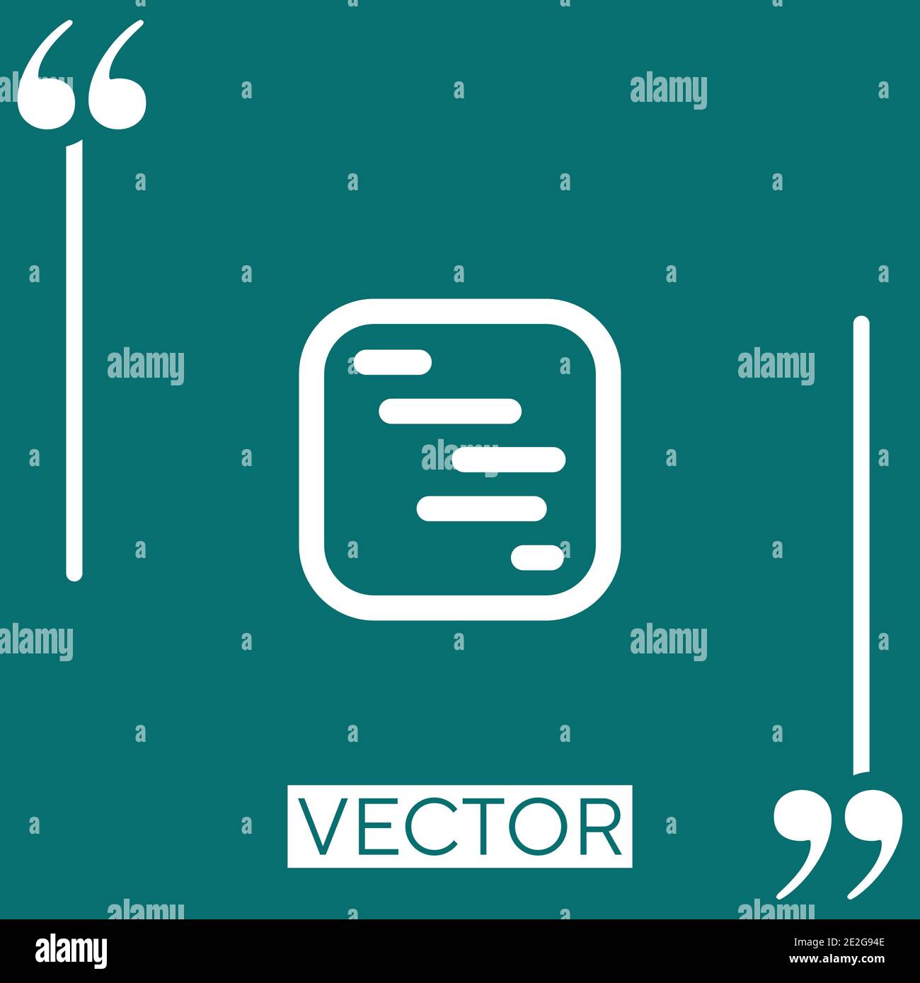 gantt chart vector icon Linear icon. Editable stroked line Stock Vector