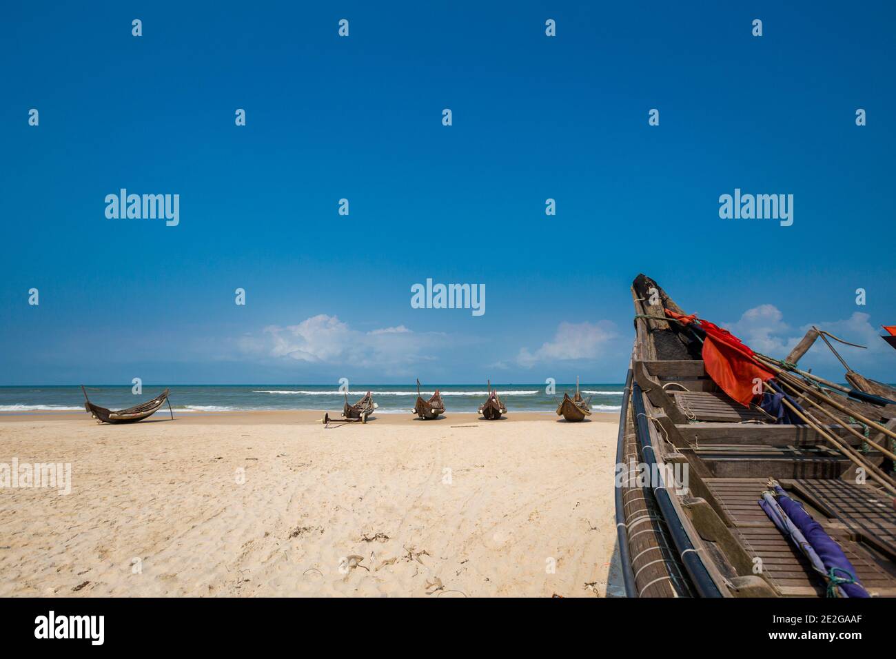 Image Quang Hải image beautiful - Beautiful pristine beach Bien My Thuy in Hai An Vietnam. Hai Lang ...
