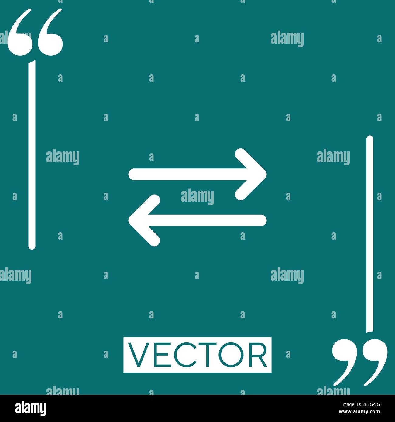 switch vector icon Linear icon. Editable stroke line Stock Vector