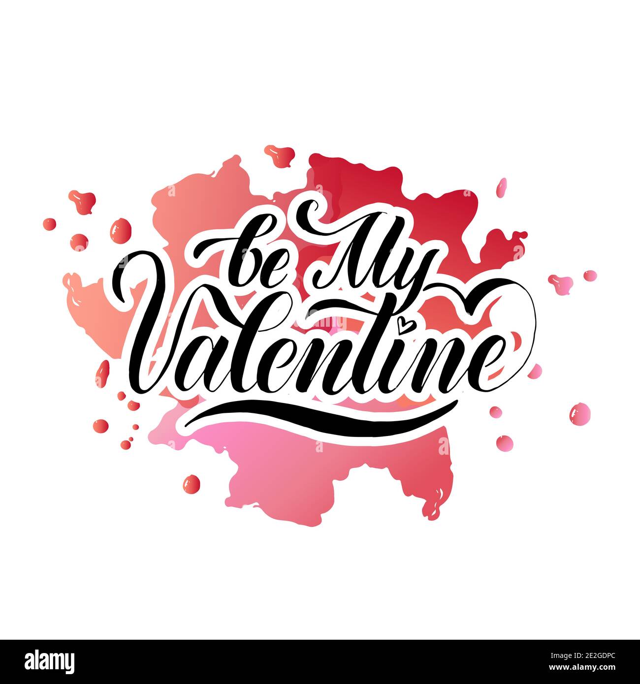 Happy valentine day box Stock Vector Images - Alamy