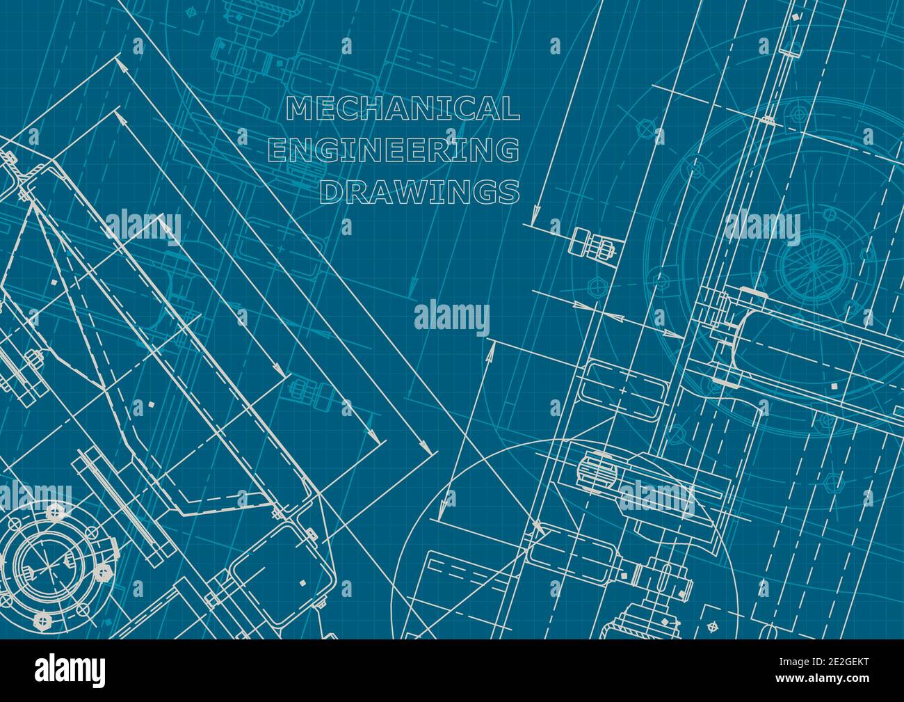 Technical drawing car Stock Vector Images - Alamy