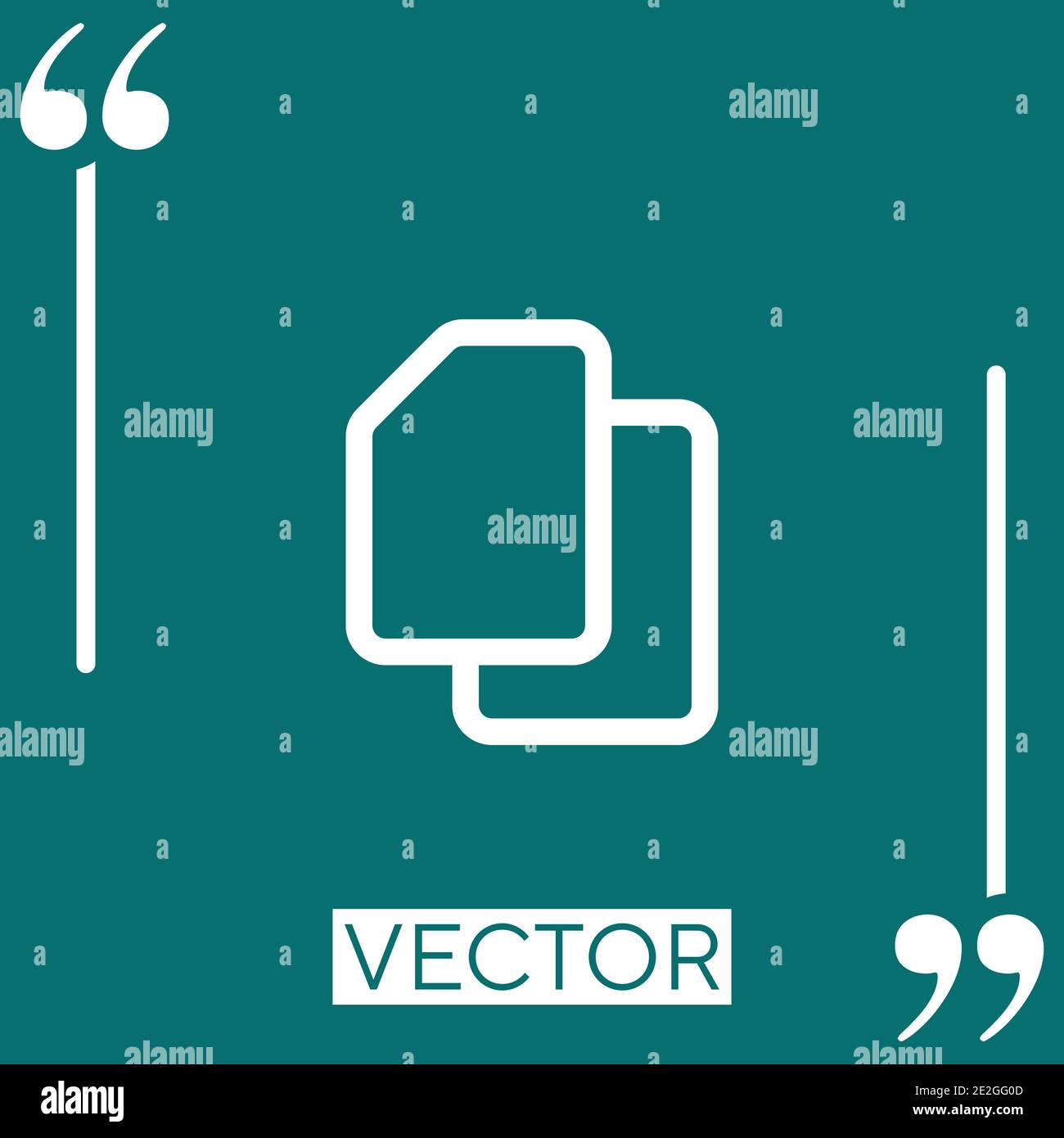 dual sim vector icon Linear icon. Editable stroke line Stock Vector