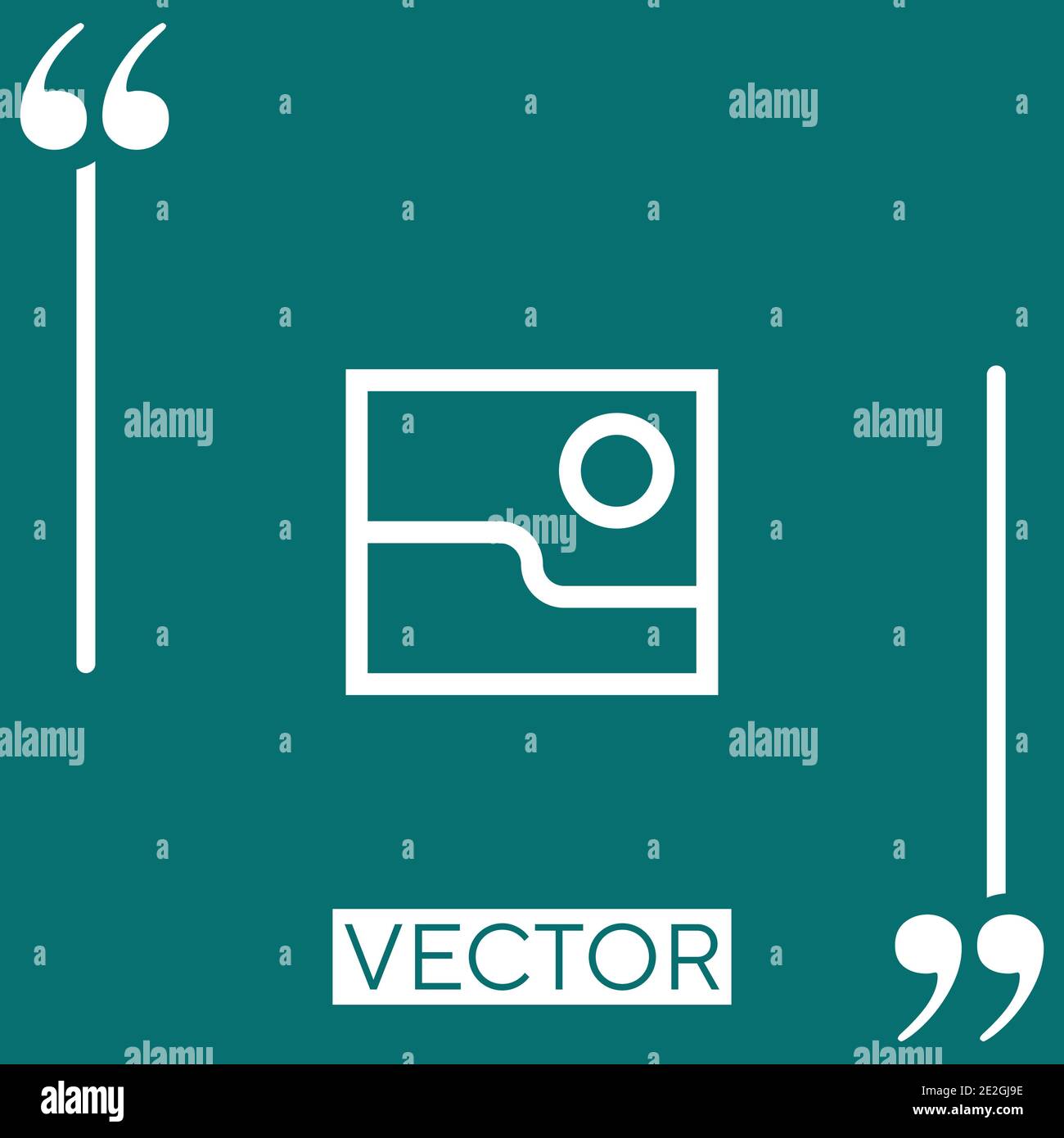 image Linear icon. Editable stroke line Stock Vector Image & Art - Alamy