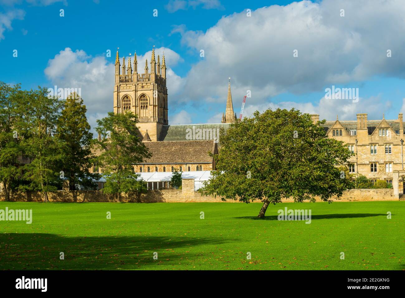 Merton College, Oxford; part of Oxford University, England. Stock Photo
