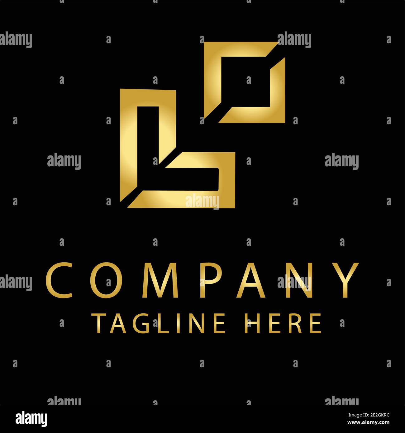 creative luxury logo set collection design Stock Vector
