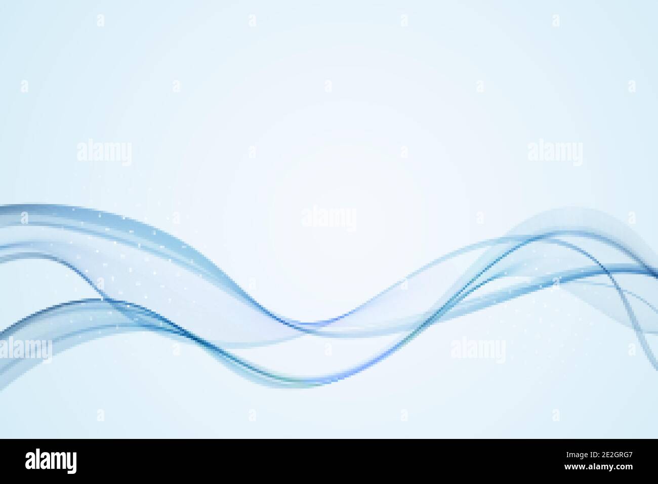 Abstract blue wave Vector background Blue wave flow Stock Vector Image ...