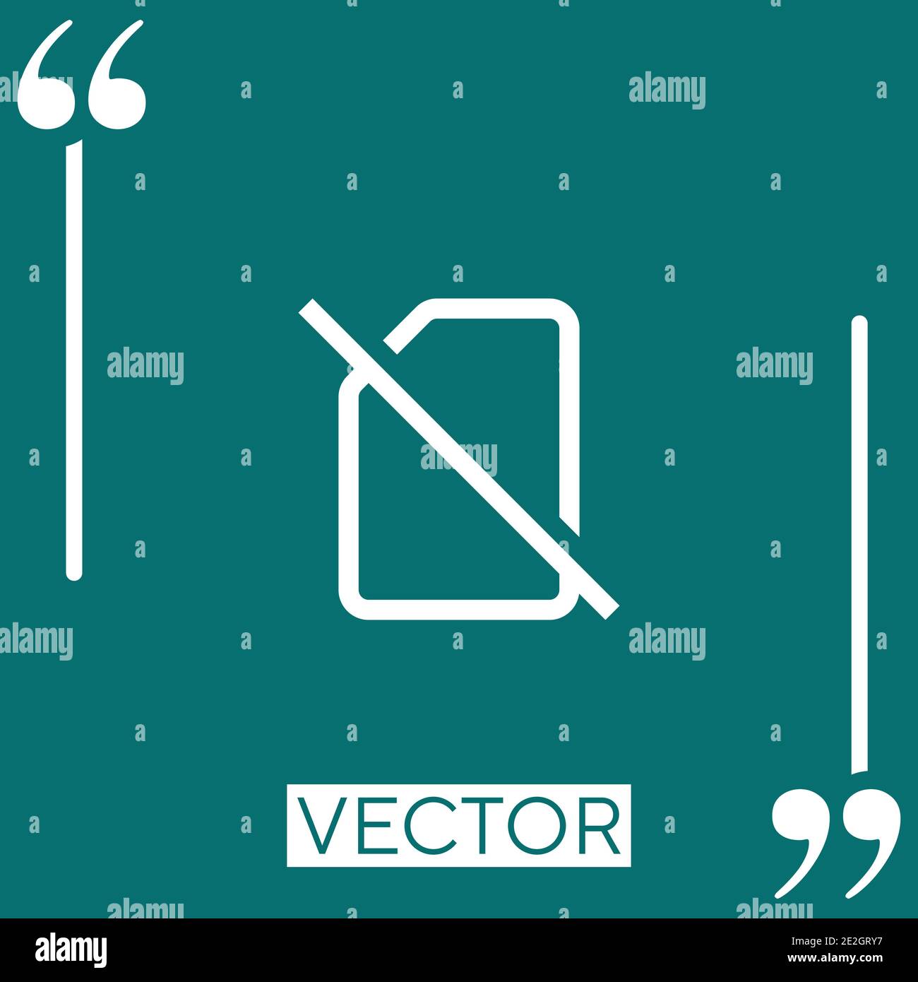 sim card Linear icon. Editable stroke line Stock Vector