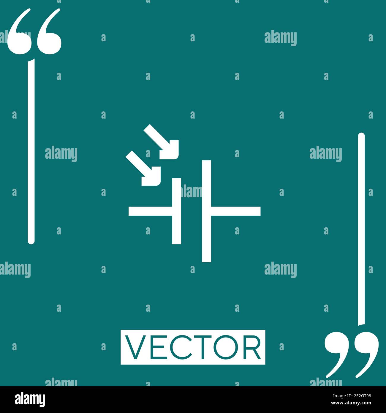 circuit vector icon Linear icon. Editable stroke line Stock Vector