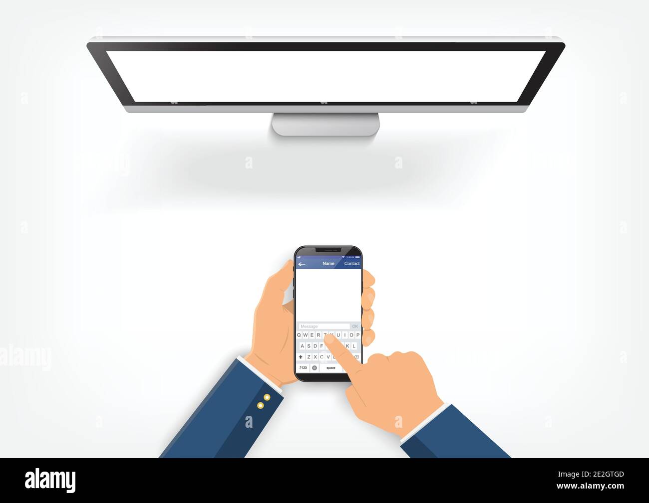 Future connected Stock Vector Images - Alamy