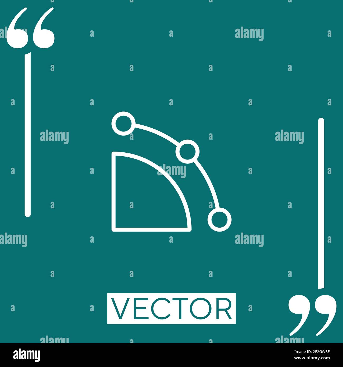 chart Linear icon. Editable stroke line Stock Vector Image & Art - Alamy