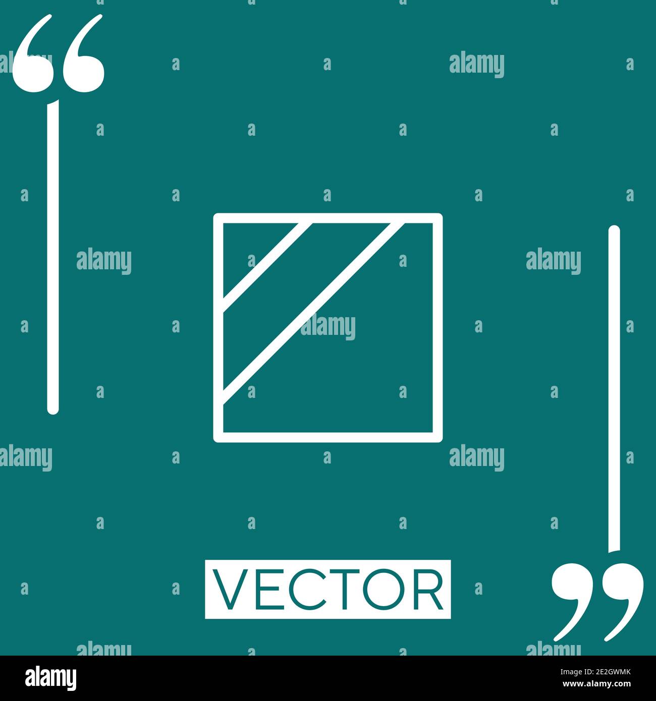 dry vector icon Linear icon. Editable stroked line Stock Vector