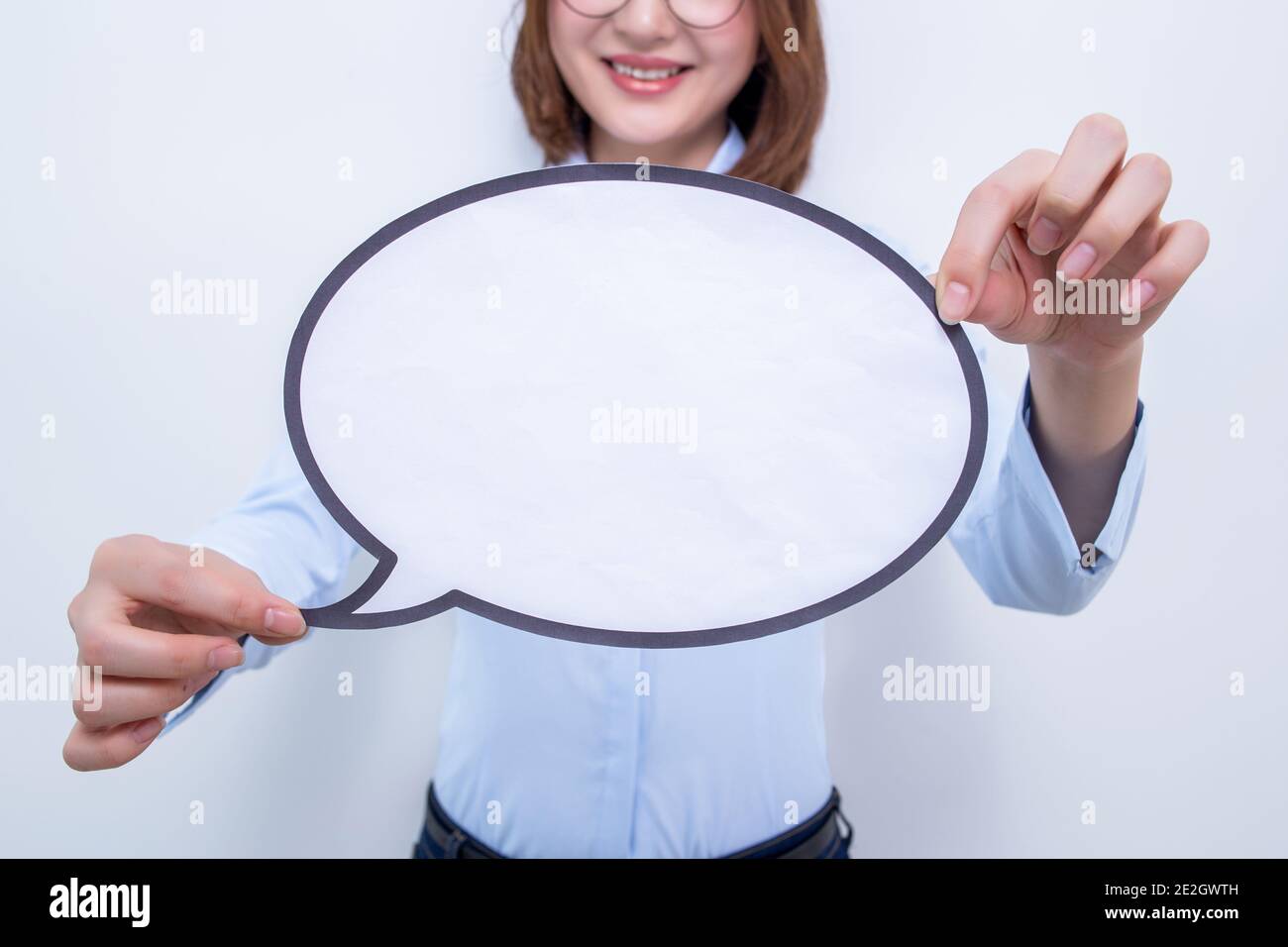 Asian teen girl speech hi-res stock photography and images - Alamy