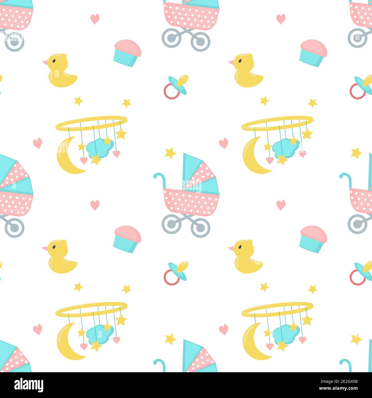 Vintage Baby Shower Wrapping Paper Digital Image Download Printable Unisex  Baby Dear Newborn Baby Gift