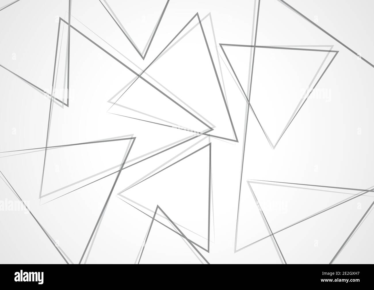 Abstract minimal geometric gray triangles shapes design background ...