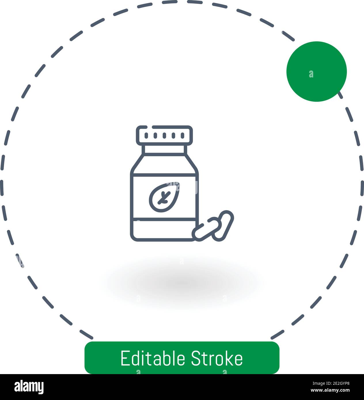 pills vector icon editable stroke outline icons for web and mobile ...