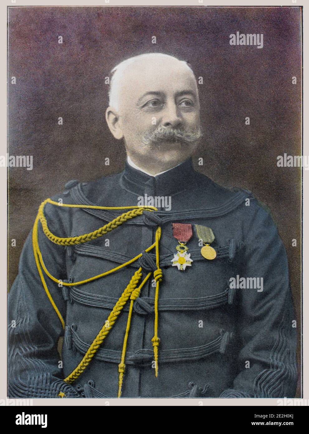 Francois Paul Anthoine (1860 – 1944) was a French Army general during the First World War. Stock Photo