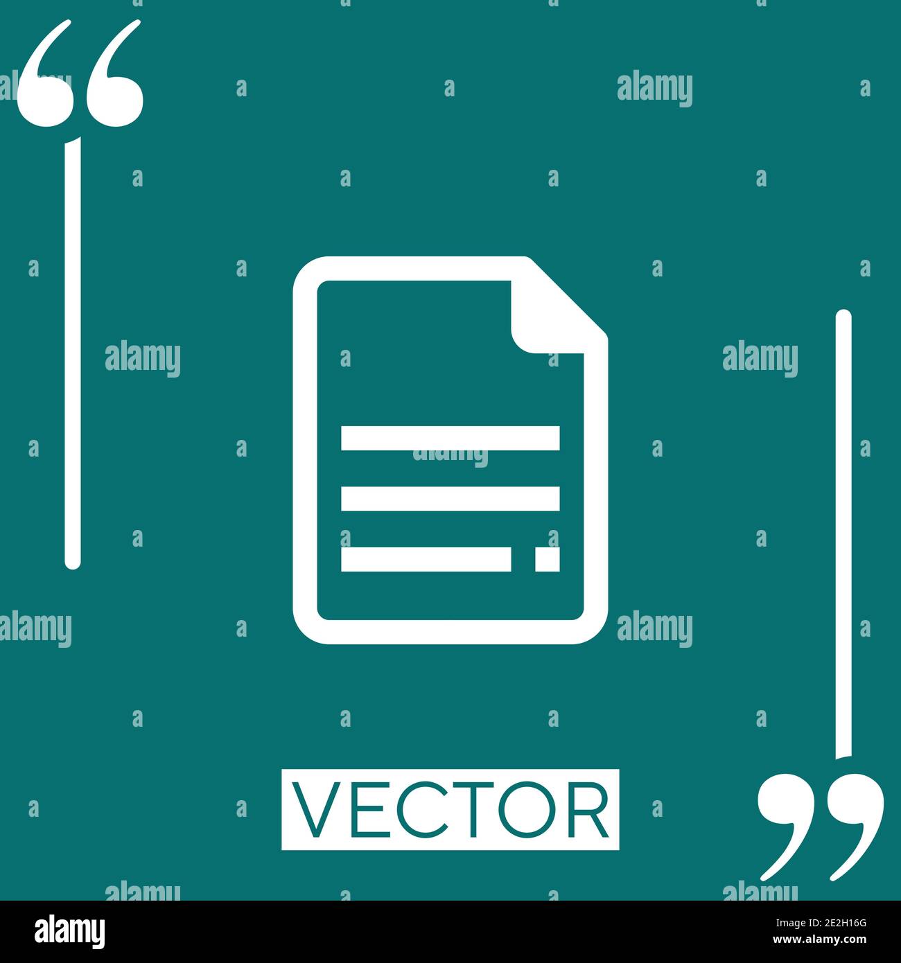 files Linear icon. Editable stroke line Stock Vector Image & Art - Alamy