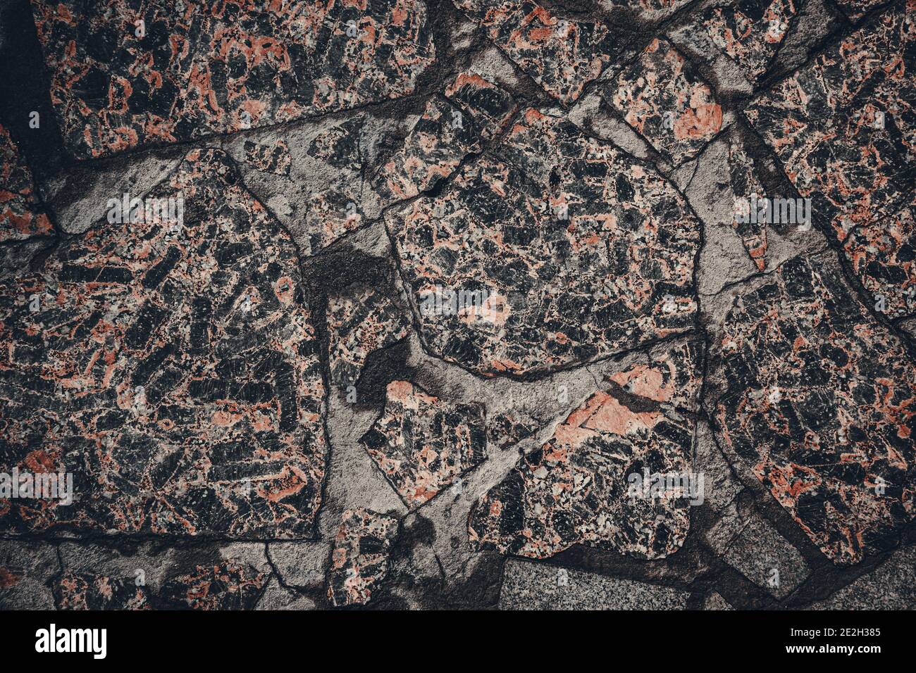 Granite Floor Texture . close up Stock Photo