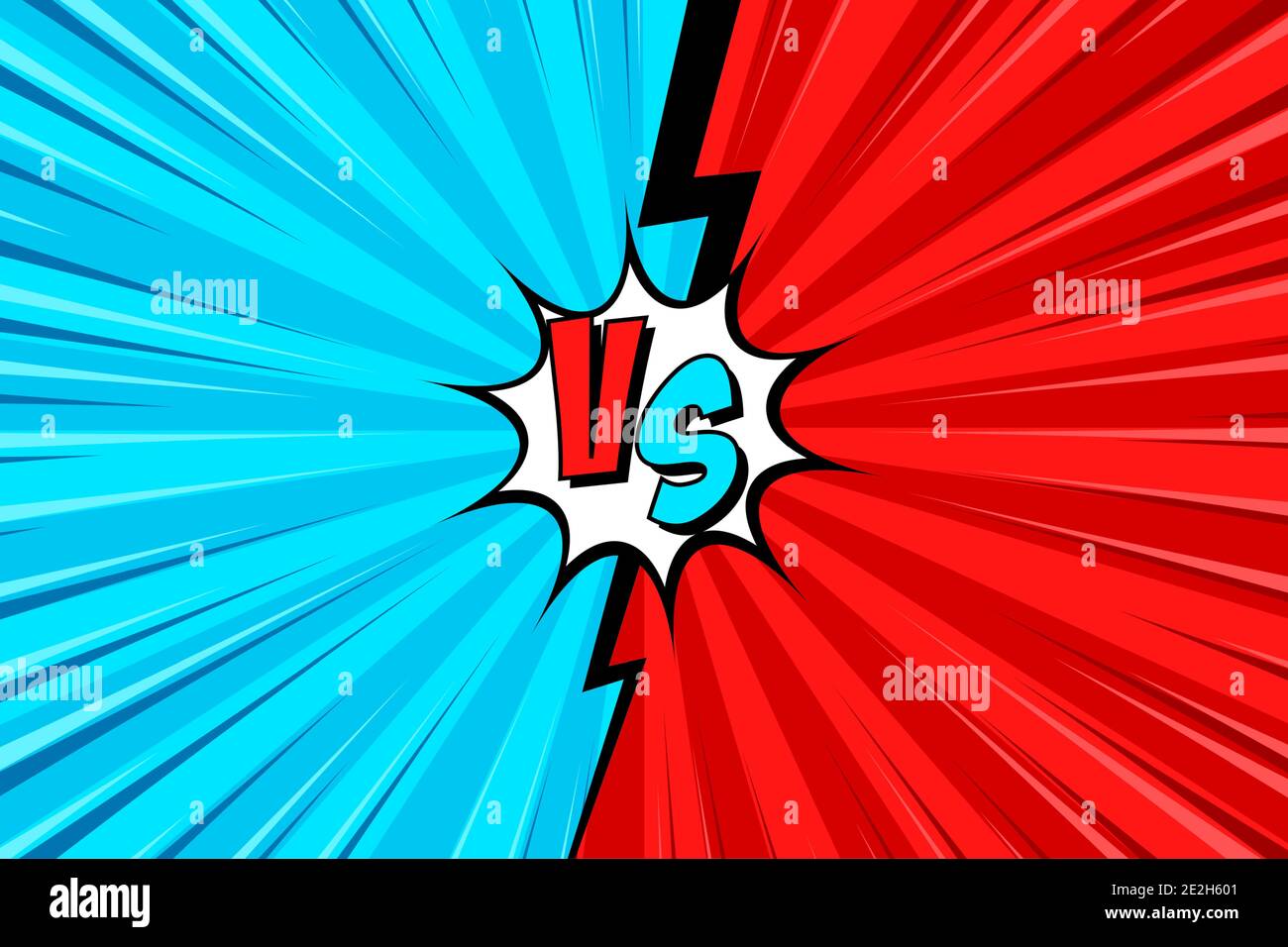 Cartoon comic background. Fight versus. Comics book colorful competition  poster with halftone elements. Retro Pop Art style. Vector illustration  Stock Vector Image & Art - Alamy