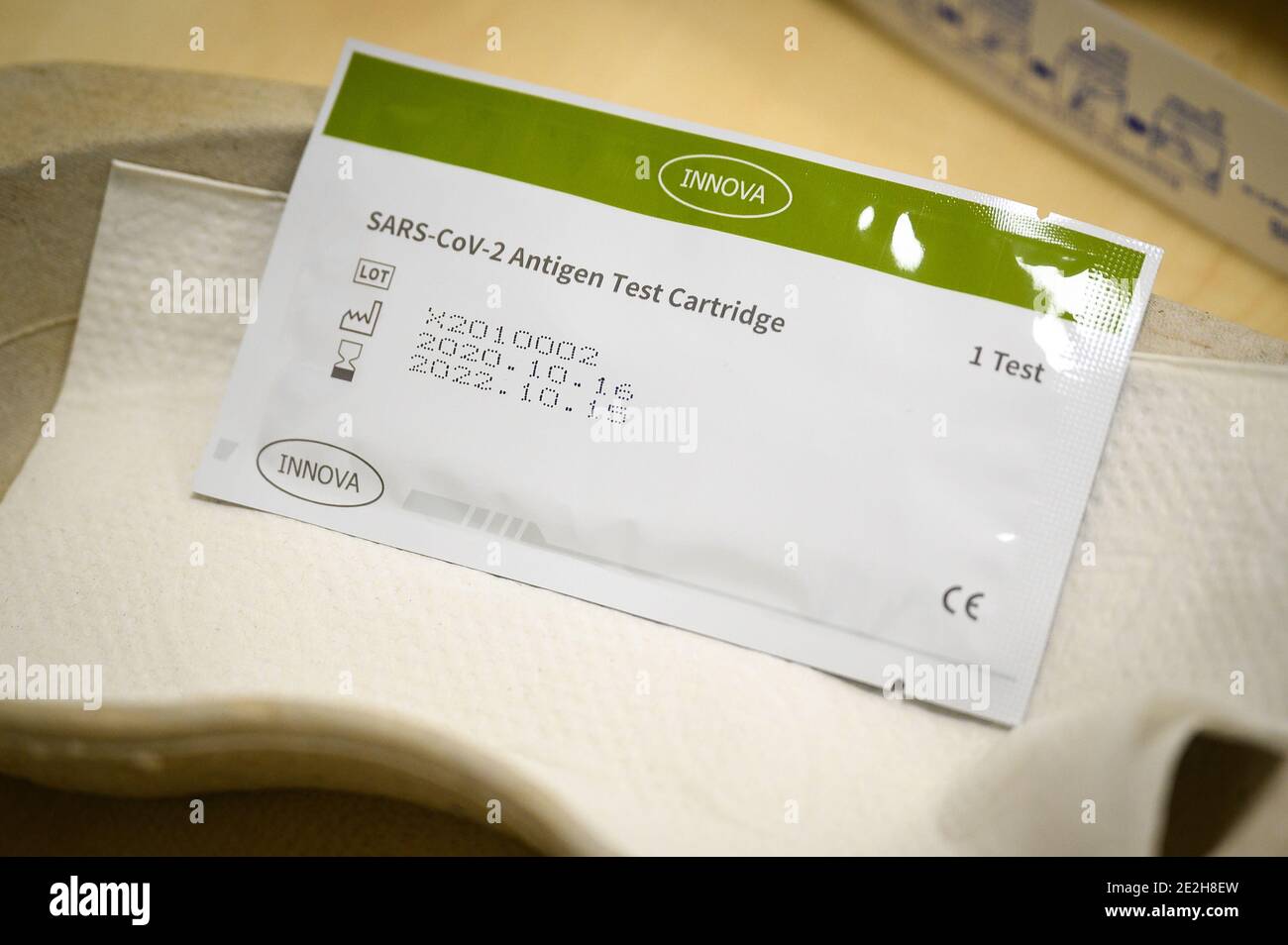 Sars cov 2 antigen test kit hires stock photography and images Alamy