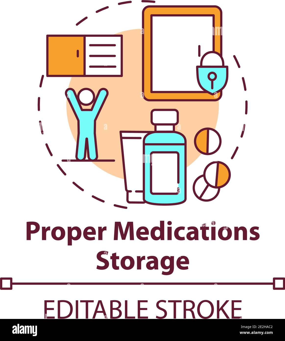 Medication storage Cut Out Stock Images Pictures Alamy