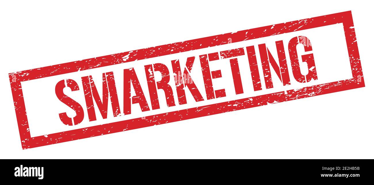 Smacking Sign Smarketing stamp hi-res stock photography and images - Alamy