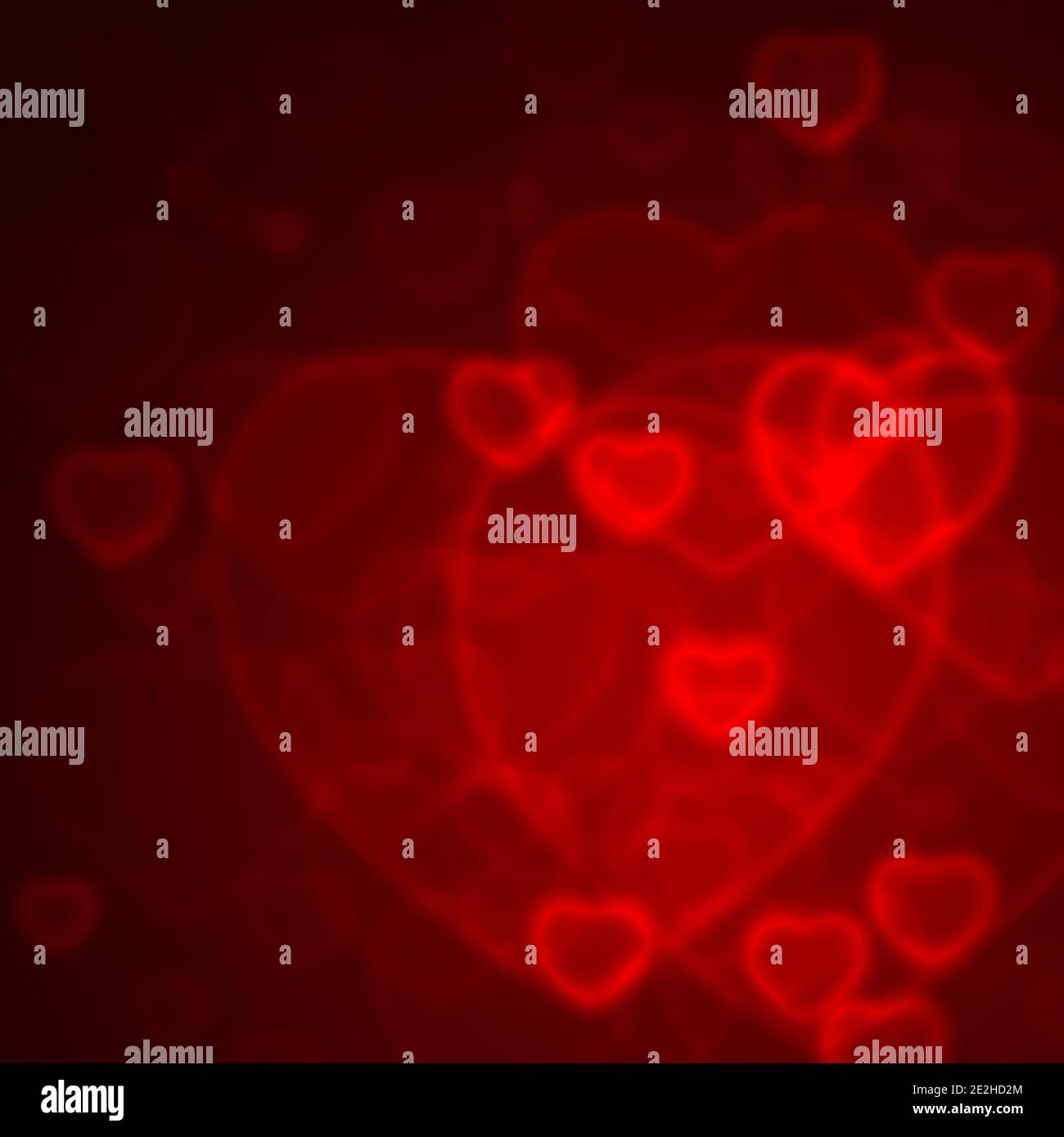 Valentine Bokeh Stock Vector