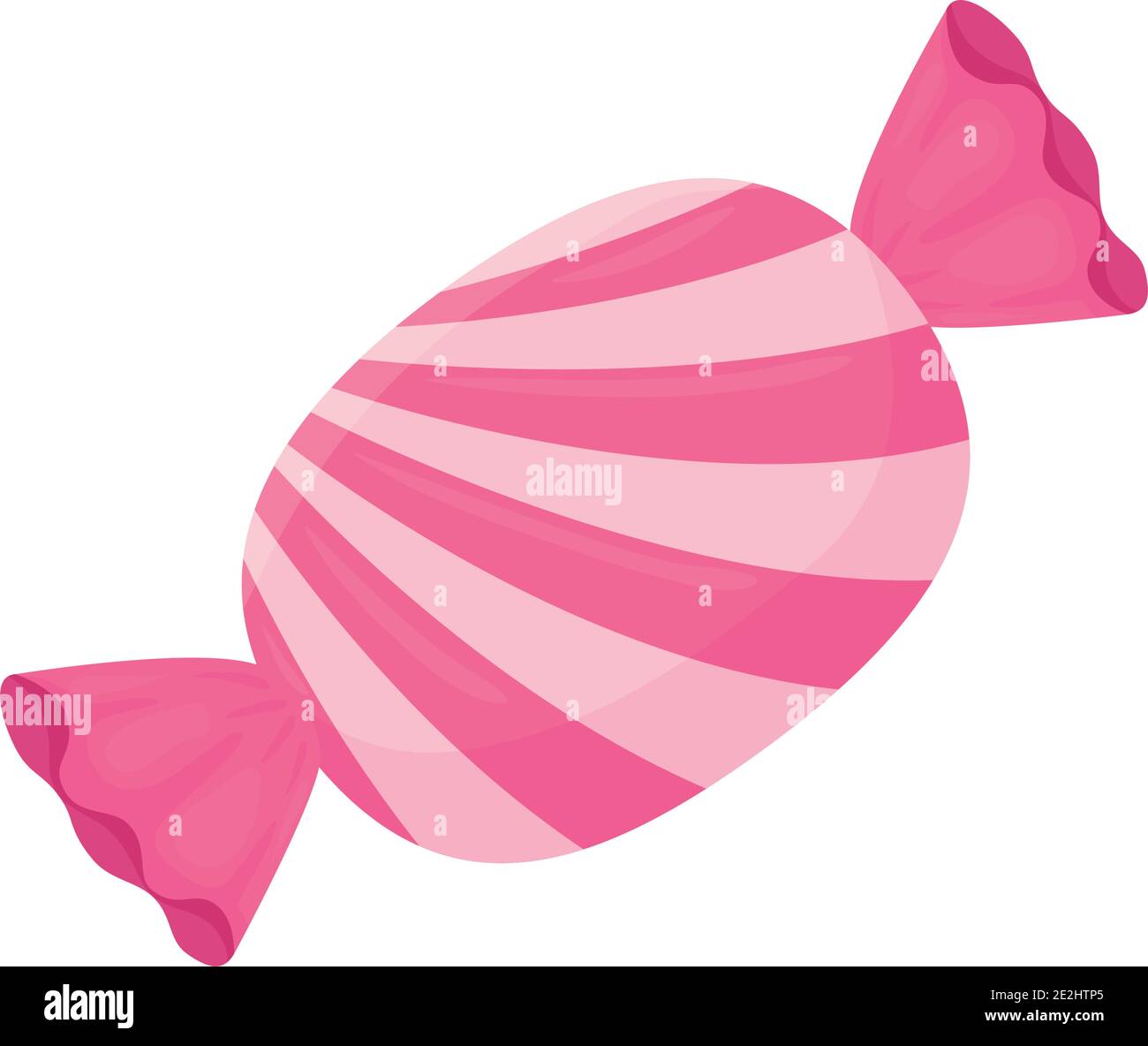 Sweet pink and striped candy vector design Stock Vector Image & Art - Alamy