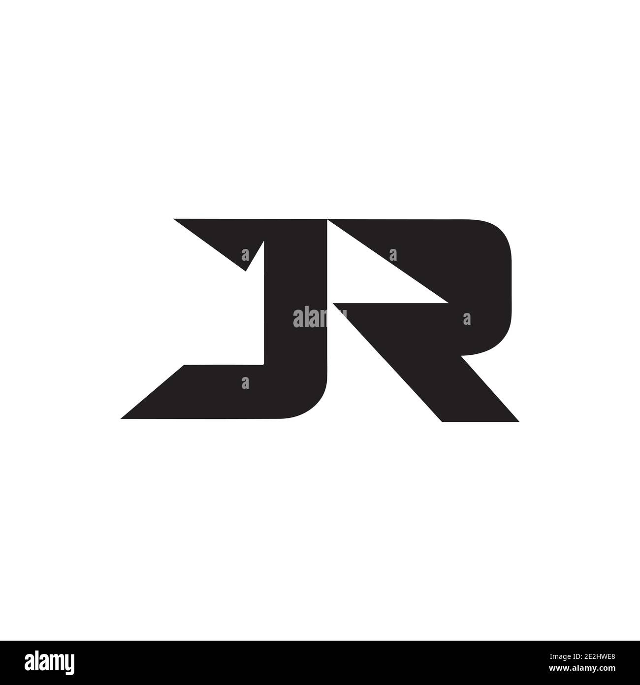 Initial Jr Letter Logo Vector Template Design Creative Abstract Letter Rj Logo Design Linked Letter Rj Logo Design Stock Vector Image Art Alamy
