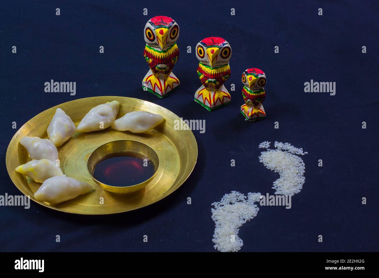 delicious bengali rice flour coconut dumpling served during bengali