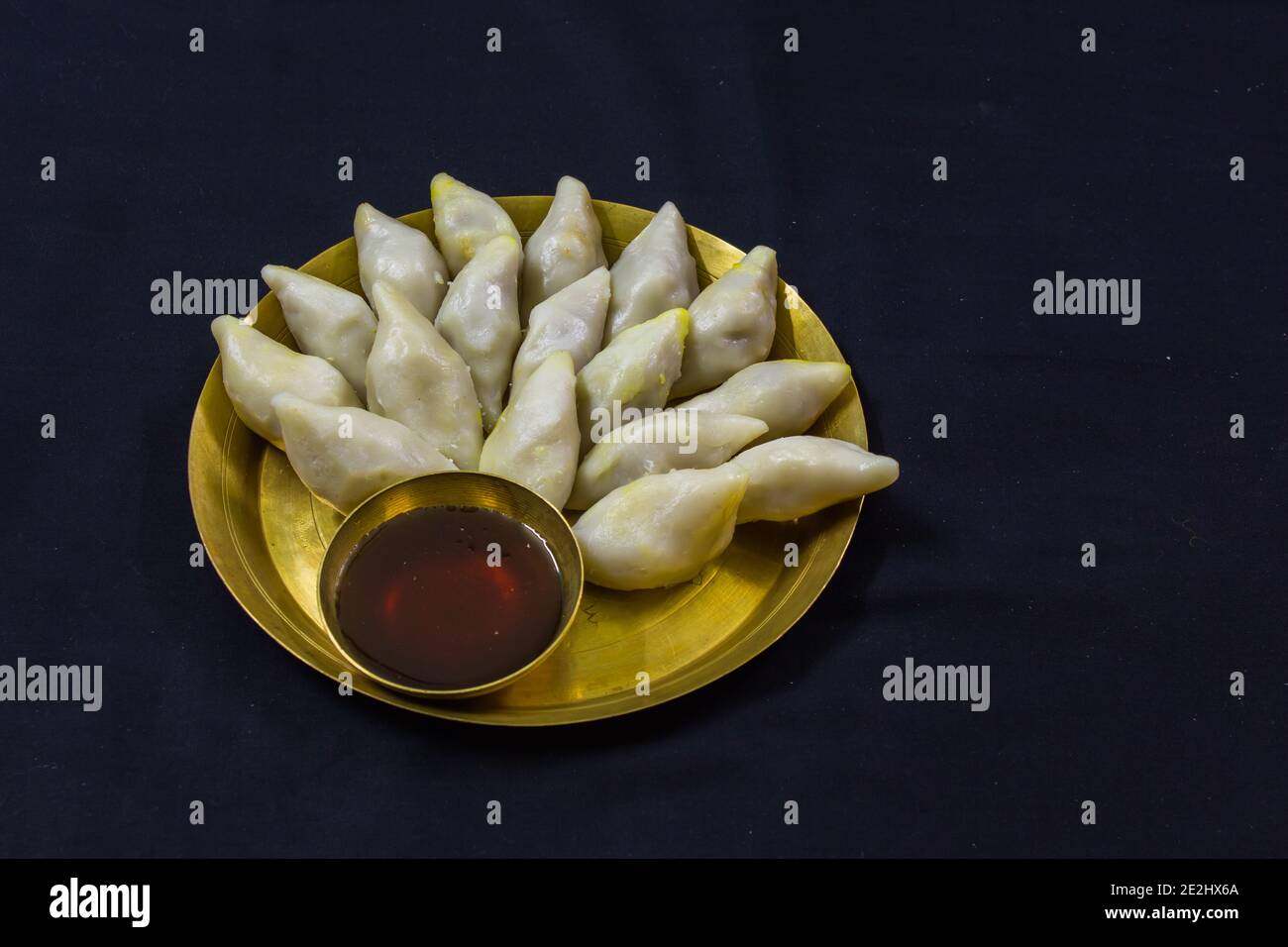 delicious bengali rice flour coconut dumpling served during bengali