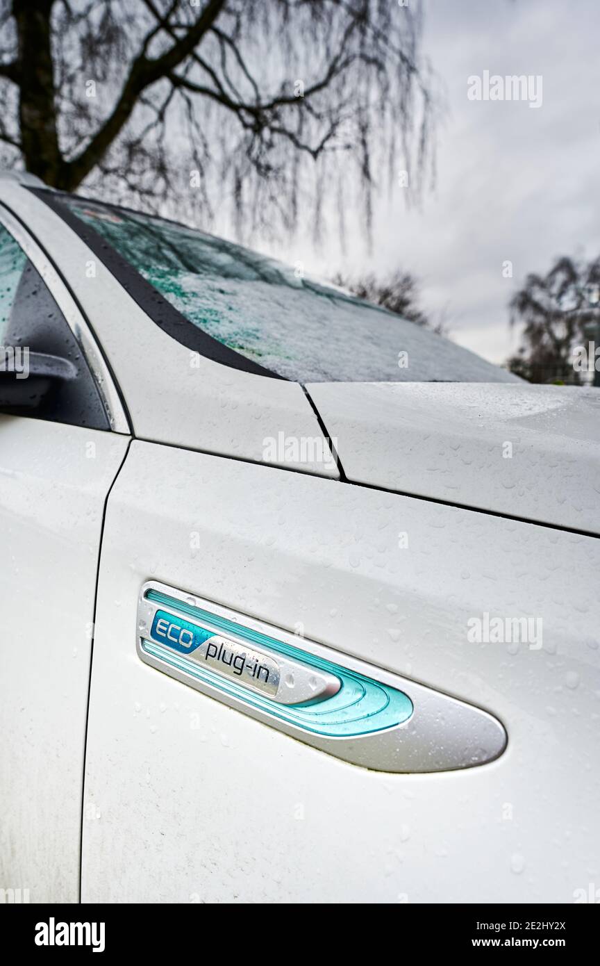 plug in hybrid vehicle on Plugin Hybrid Electric Vehicle High Resolution Stock Photography And Images Alamy